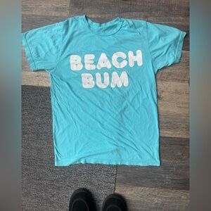 Warriors of Madness Beach Bum Blue Short Sleeve Tee